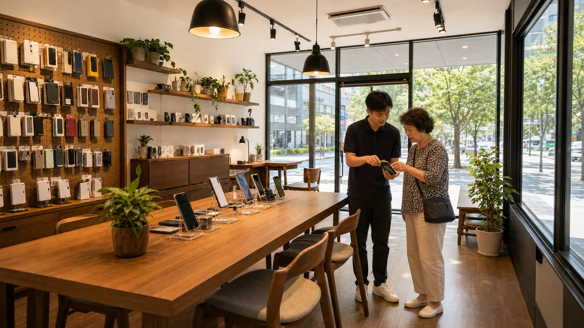 老友门店服务场景